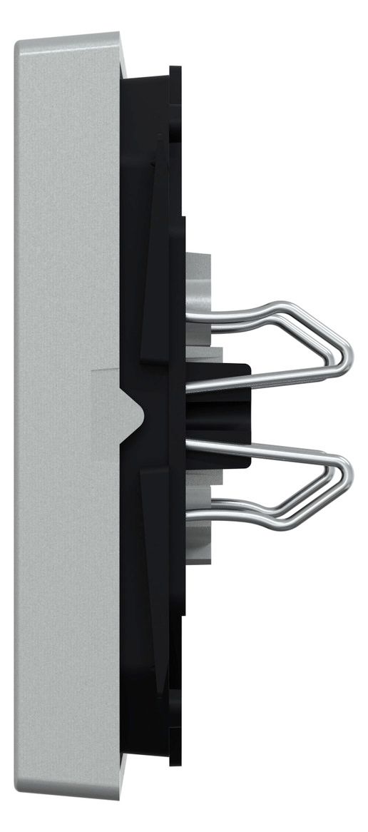 Mert 437560 Wippe f.Serienschalter m.Fenster aluminium M-PLAN