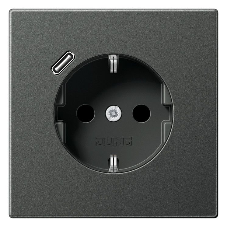 Jung AL1520-18CAN SCHUKO-Steckdose m.USB Typ C