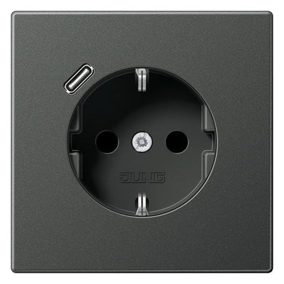 Jung AL1520-18CAN SCHUKO-Steckdose m.USB Typ C