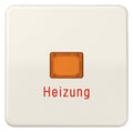 Jung CD590BFH Wippe Heizung Notschalter m.Lichtleiter bruchsicher weiß