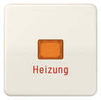 Jung CD590BFH Wippe Heizung Notschalter m.Lichtleiter bruchsicher weiß