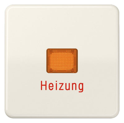 Jung CD590BFH Wippe Heizung Notschalter m.Lichtleiter bruchsicher weiß