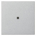 GIRA 537126 Wippe 1fach unbedruckt KF System 55 Farbe Alu