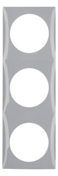 Berker 918192507 Rahmen 3fach Integro Flow grau glänzend