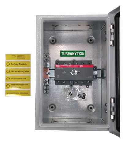 ABB OTL36A6B Sicherheitsschalter 6p 22 kW 400V m.rt-gelbem 1SCA022745R6970