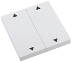 ELDAT RTS23-ACC-02-02P2 Wippe AUF/ZU 2x Format 55 weiß für Wandsender RTS23