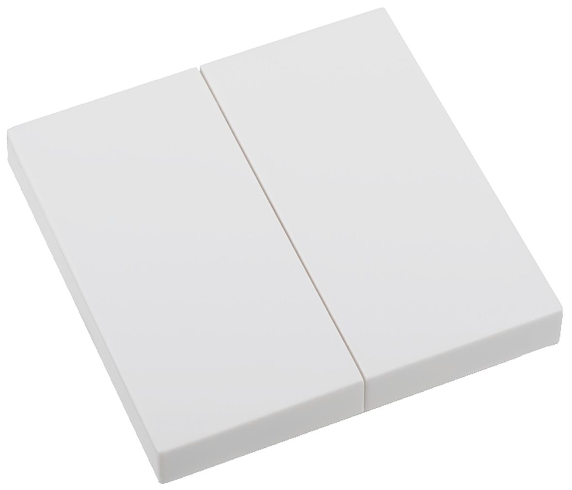 ELDAT RTS35-ACC-01-02P Wippe EIN/AUS 2x Format B6 weiß für Wandsender RTS23