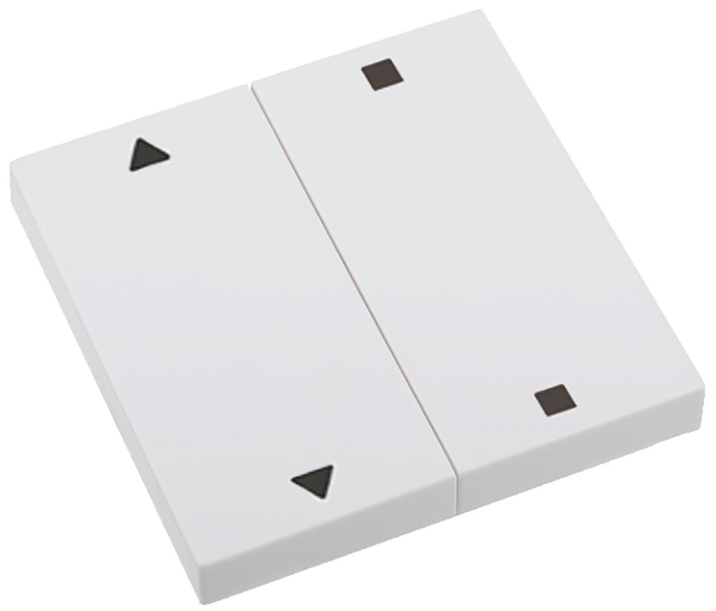 ELDAT RTS35-ACC-03-02P Wippe AUF/ZU + STOPP Format B6 weiß f.Wandsender RTS23
