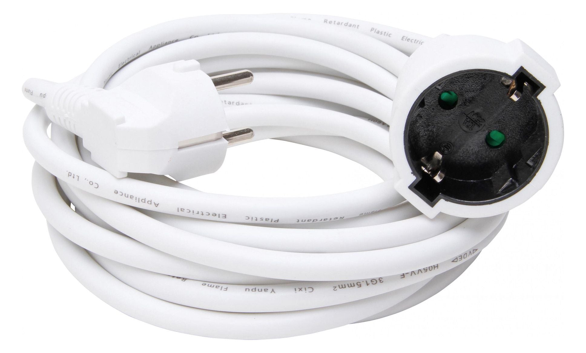 Kopp 143301011 verl Schuko Stecker u.Schuko Kuppl.m.5m ltg erh.Ber.schutz