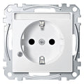 Mert MEG 2303-0419 SCHUKO-Steckdose BRS Ko.+Schriftfeld StK polarweiß System M