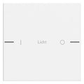 GIRA 576127 Wippenset 1fach indiv. Tastsensor4 System 55 Reinweiß seidenm.
