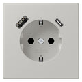 Jung LC1520-15CA205 SCHUKO-Steckd.m.USB Typ AC LC32013