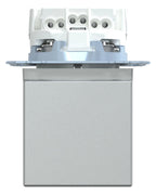 Mert MEG 2310-0460 SCHUKO-Steckdose BRS m.Klappdeckel StK aluminium System M