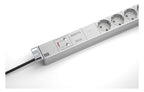 Bachmann 333.402 19" 1HE 6xSchuko 1xGVS Strom 2m Schuko