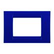 GEWISS GW22173 Abdeckrahmen System Virna 3M Jazz Blau