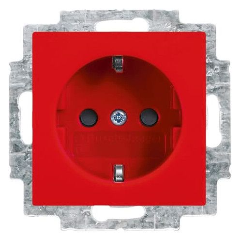 BJ 20 EUCB-917 SCHUKO Steckdose Bs rot Busch-balance SI