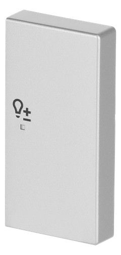 BJ 6234-22-83 Wippe rechts 2-fach Dimmer Busch-free@home alusilber