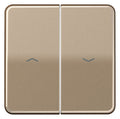 Jung CD595PGB Wippe m.Symbolen Auf/Ab f.509VU/539VU gold-bronze