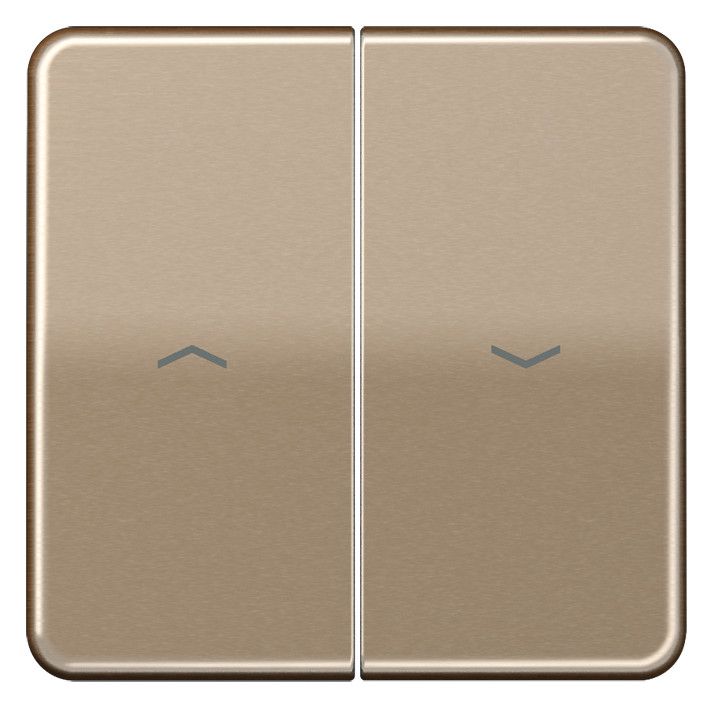 Jung CD595PGB Wippe m.Symbolen Auf/Ab f.509VU/539VU gold-bronze