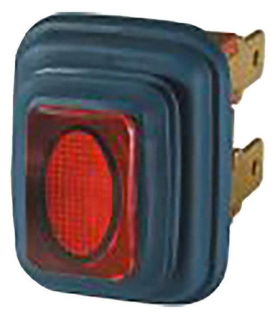 Bachmann 924.188 Wippenschalter Serie 3658 2-polig Ausschalter sw/rot