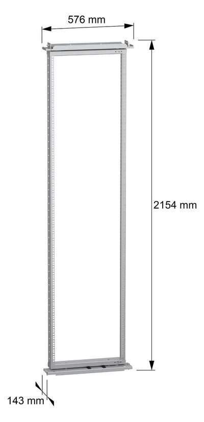 Schneider NSYRSW645 SF/SM 19z-Rahmen schwenkbar 2200x600mm 45M