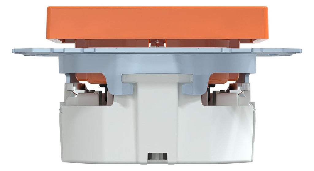 Mert MEG 2302-0302 SCHUKO-Steckdose BRS Sonder m.Schriftfeld StK ZSV orange S.M