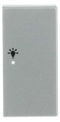BJ 6231-22-83 Wippe rechts 2-fach Licht Busch-free@home alusilber