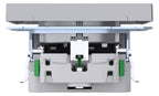 Mert MEG 2366-6036 Schuko-Steckdose m.USB Ladegerät Edelstahl