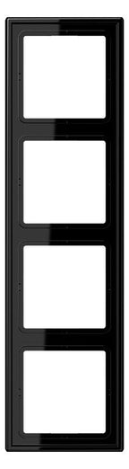 Jung LS984SW Rahmen 4fach Serie LS schwarz