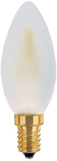 S&H 38901 LED-Kerzenform Filament 35x105mm E14 2W 200Lm 2700K 300° matt