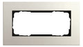 GIRA 1002220 Abdeckrahmen 2f o.Mittelst. Esprit Linoleum-Multiplex Hellgrau