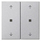 GIRA 538626 Wippe 2fach Pfeile KF System 55 Farbe Alu