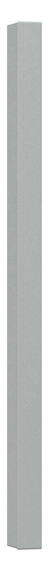 Mert MEG 4025-3660 M-Pure-Rahmen 2fach o.Mittelsteg aluminium
