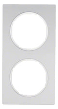 Berker 10122274 Rahmen 2fach R.3 Alu/polarweiß