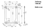 Mennekes 40744 Gegenrahmen Einbaustecker