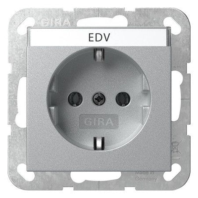 GIRA 445726 SCHUKO-Steckdose BSF System 55 Farbe Alu
