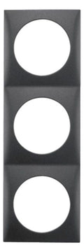 Berker 918192515 Rahmen 3fach Integro Flow anthrazit matt