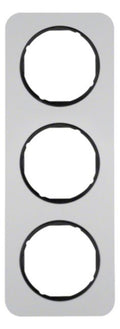 Berker 10132184 Rahmen 3fach R.1 Alu/schwarz