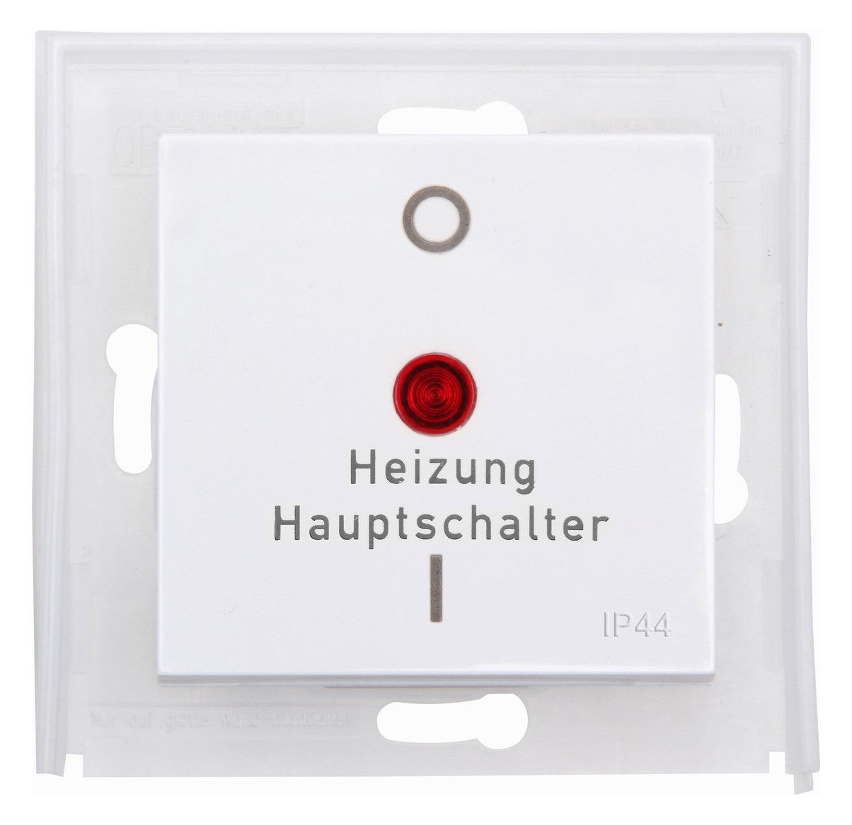 Kopp 493829005 HK07 IP44 Flächenwippe f. Heizung Haupschalter reinweiß