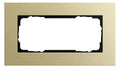 GIRA 1002217 Abdeckrahmen 2f o.Mittelst. Esprit Aluminium Hellgold (eloxiert)