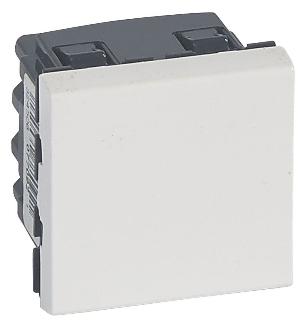 Legrand 077092L MSC Wechselschalter 10A (SK) 2-modulig beleuchtbar ultraweiß