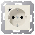 Jung A1520-18C SCHUKOsteckdose m.USB Typ C