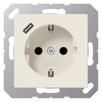 Jung A1520-18C SCHUKOsteckdose m.USB Typ C