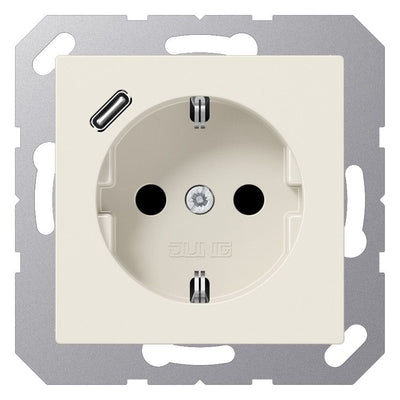Jung A1520-18C SCHUKOsteckdose m.USB Typ C
