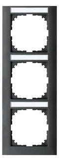 Mert MEG 4032-3614 M-Pure-Rahmen 3f m.Beschriftungsträger senk anth M-Pure