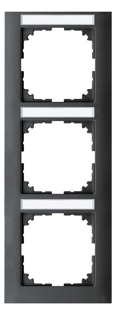 Mert MEG 4032-3614 M-Pure-Rahmen 3f m.Beschriftungsträger senk anth M-Pure