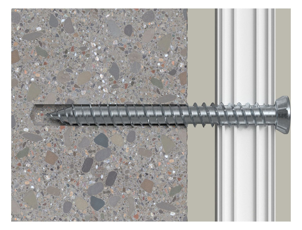 Fischer 532943 Fensterrahmenschraube FFS 7,5x202 Flachkopf