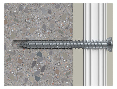 Fischer 532925 Fensterrahmenschraube FFS 7,5x62 Flachkopf
