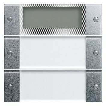GIRA 214226 Wippenset 2fach Plus BSF System 55 Klar/Farbe Alu
