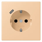 Jung LC1520-18C237 SCHUKO-Steckd.m.USB Typ C LC32122